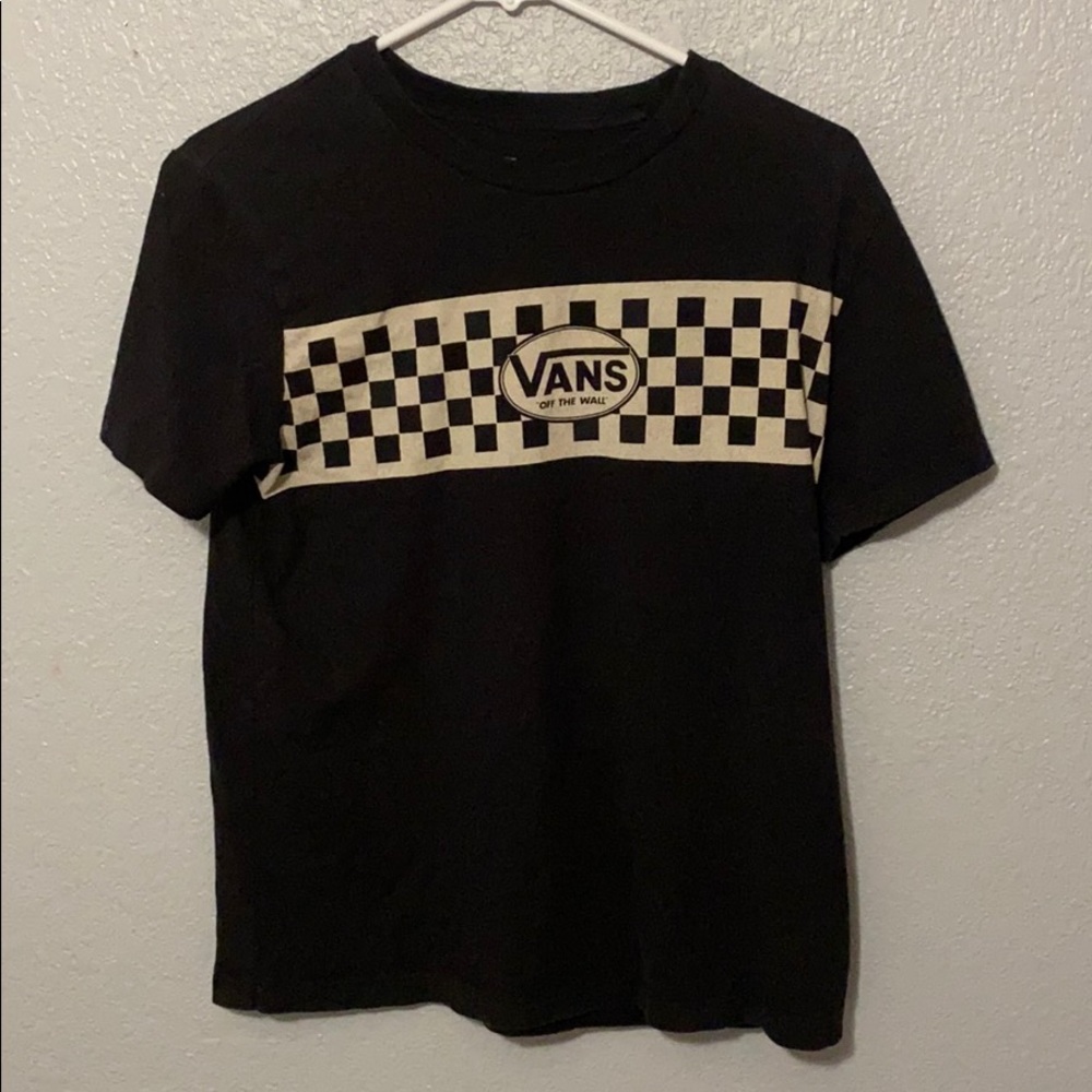 Black Vans “off the wall” T-shirt